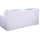 Gloss White 2200mm Reception Counter